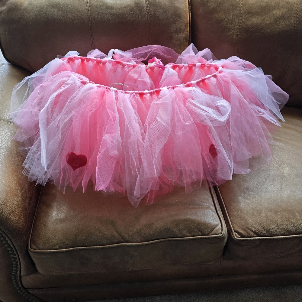 Tutu dreams pink colorful tutu with hearts